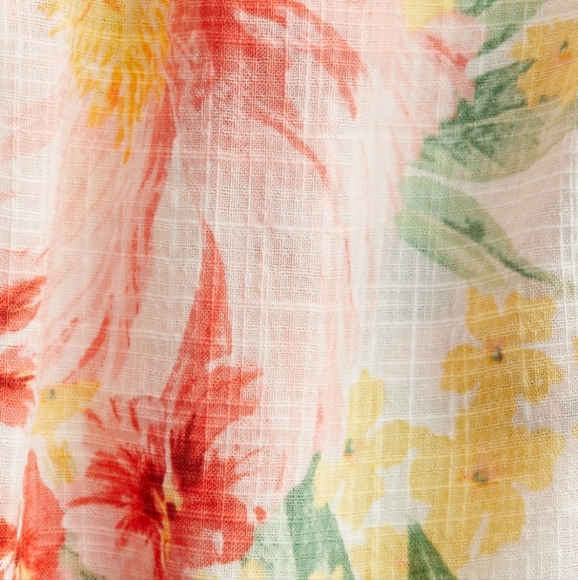 H&M Floral Flared Skirt Dress - Size M - Picture 2 of 7